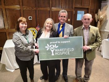 Wakefield Hospice speakers 26th March 2026 Wakefield Hospice speakers 26th March 2026